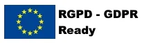 GDPR-RGDP-Ready Logo RGPD GDPR Européen